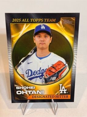 2026 Topps 2025 All Topps Team # ATT-9 Shohei Ohtani Los Angeles Dodgers DH